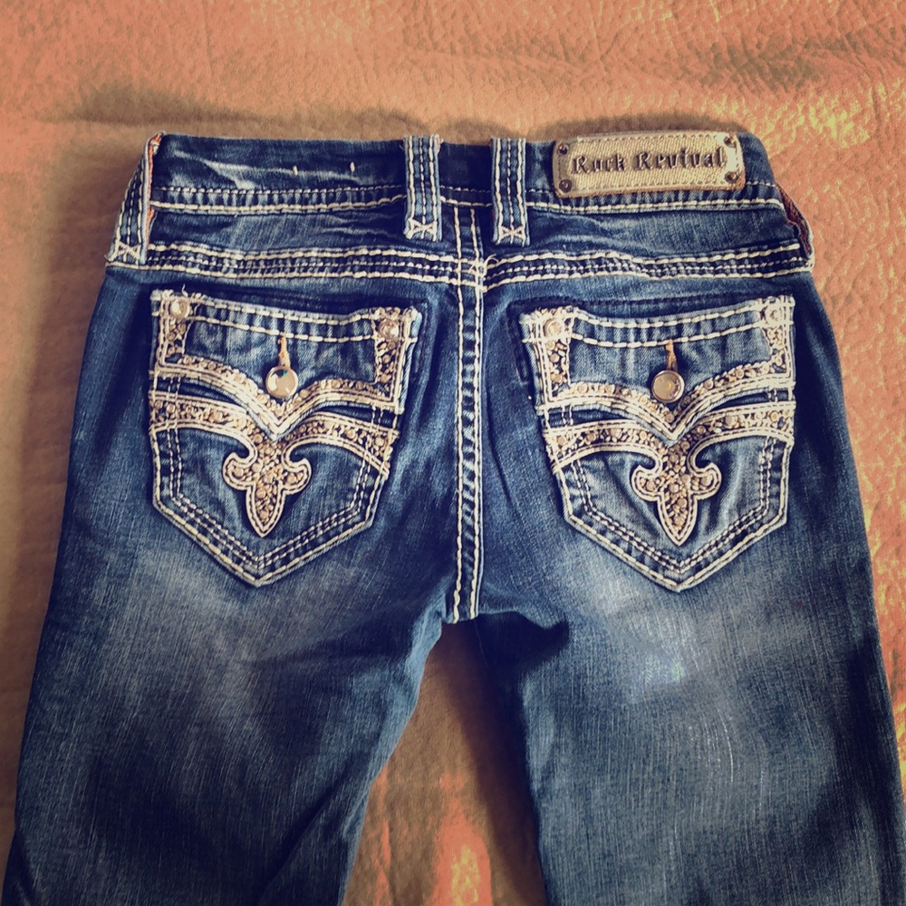 Rock Revival 26 Boot Cut Jeans